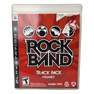 Rock Band Track Pack Vol 2 PS3 Game Playstation 3 Guitar‎ Videos Games Music